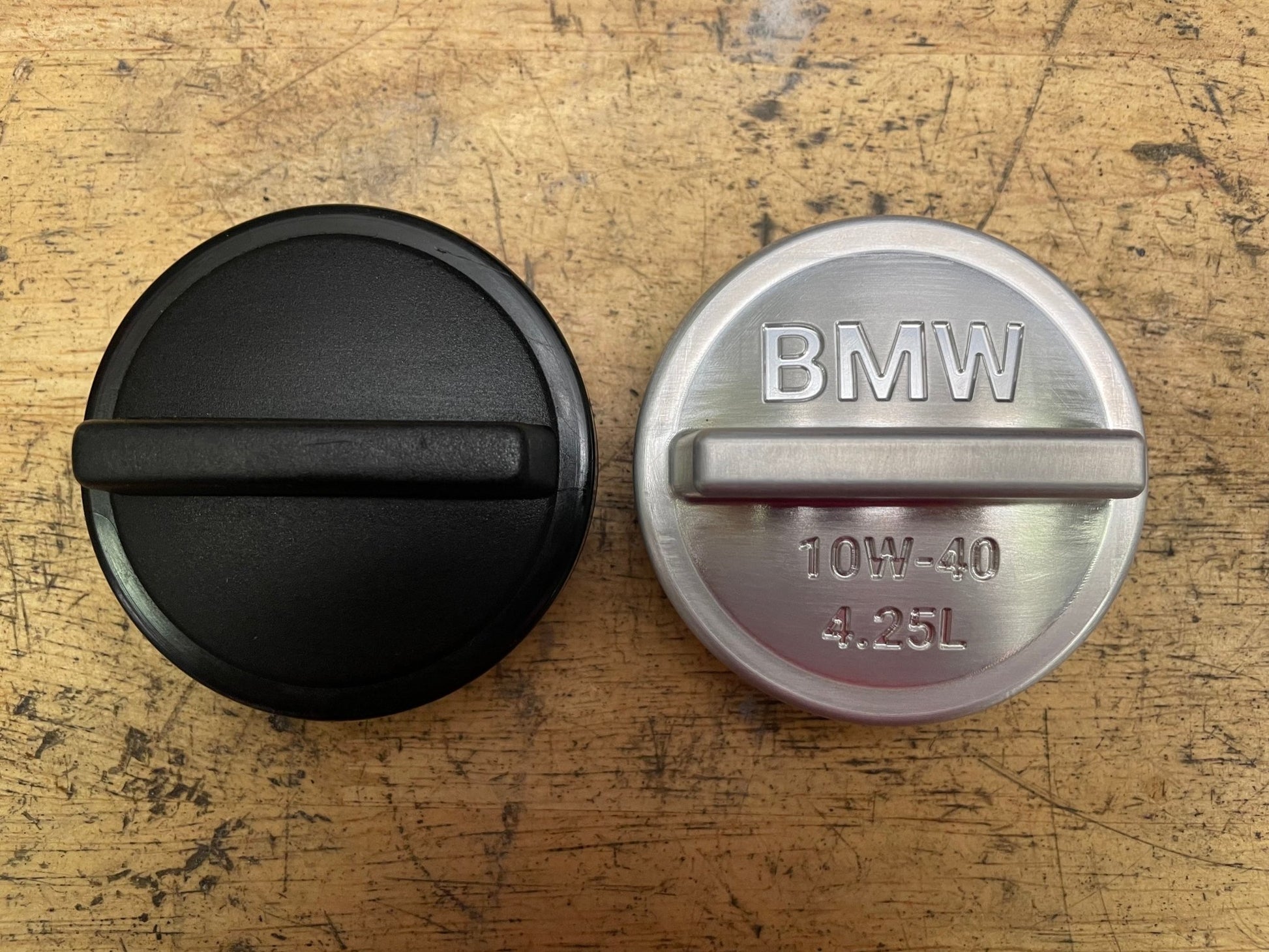 Machined Oil Filler Cap for Classic BMWs and other Engine Bay parts from Glen Racing